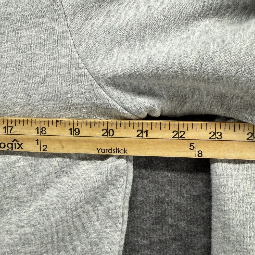GAP Hoodie‎ Boys XS Gray Pullover Sweatshirt Fleece Logo Kangaroo Pocket Casual